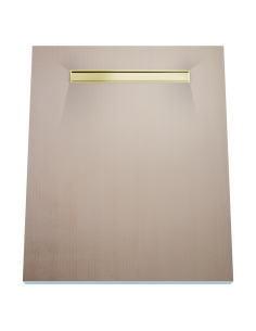 Showerlay Wiper 800 x 1200 mm Elite PVD Pure Gold