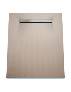 Showerlay Wiper 800 x 1200 mm Elite PVD Ponente Silver