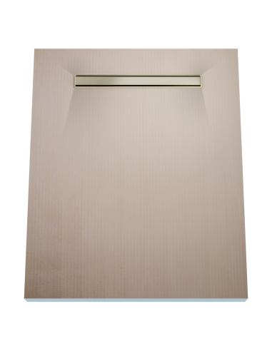 Showerlay Wiper 900 x 1200 mm Elite PVD Ponente Brass