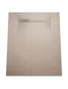 Showerlay Wiper 900 x 1400 mm Elite PVD Mistral Brass