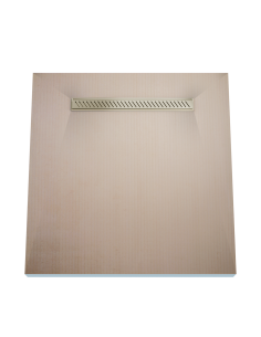 Showerlay Wiper 1000 x 1000 mm Elite PVD Zonda Brass