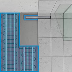 Ensemble complet de chauffage par le sol Sunfloor