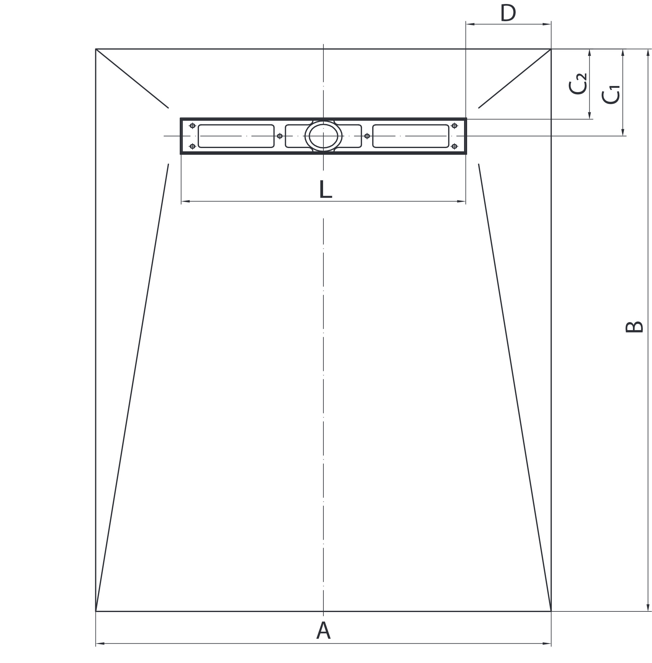 Showerlay Elite Technical Drawing