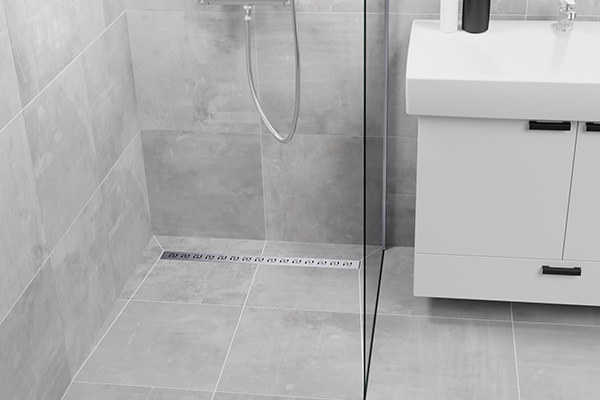 Elément de douche Wiper Showerlay Line Premium Image d’application